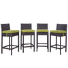 Convene 4 Piece Outdoor Patio Pub Set