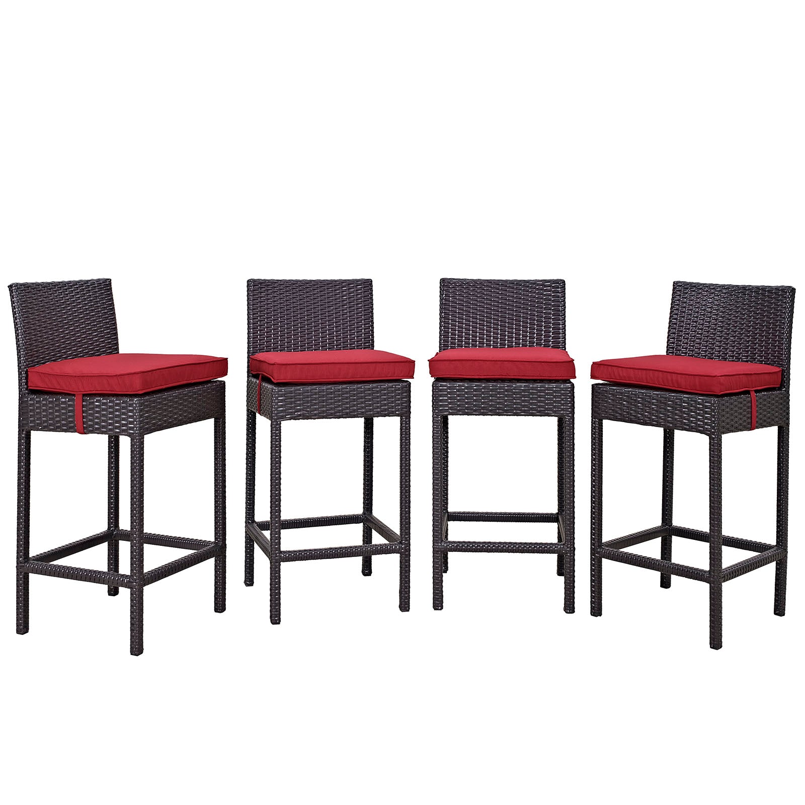 Convene 4 Piece Outdoor Patio Pub Set