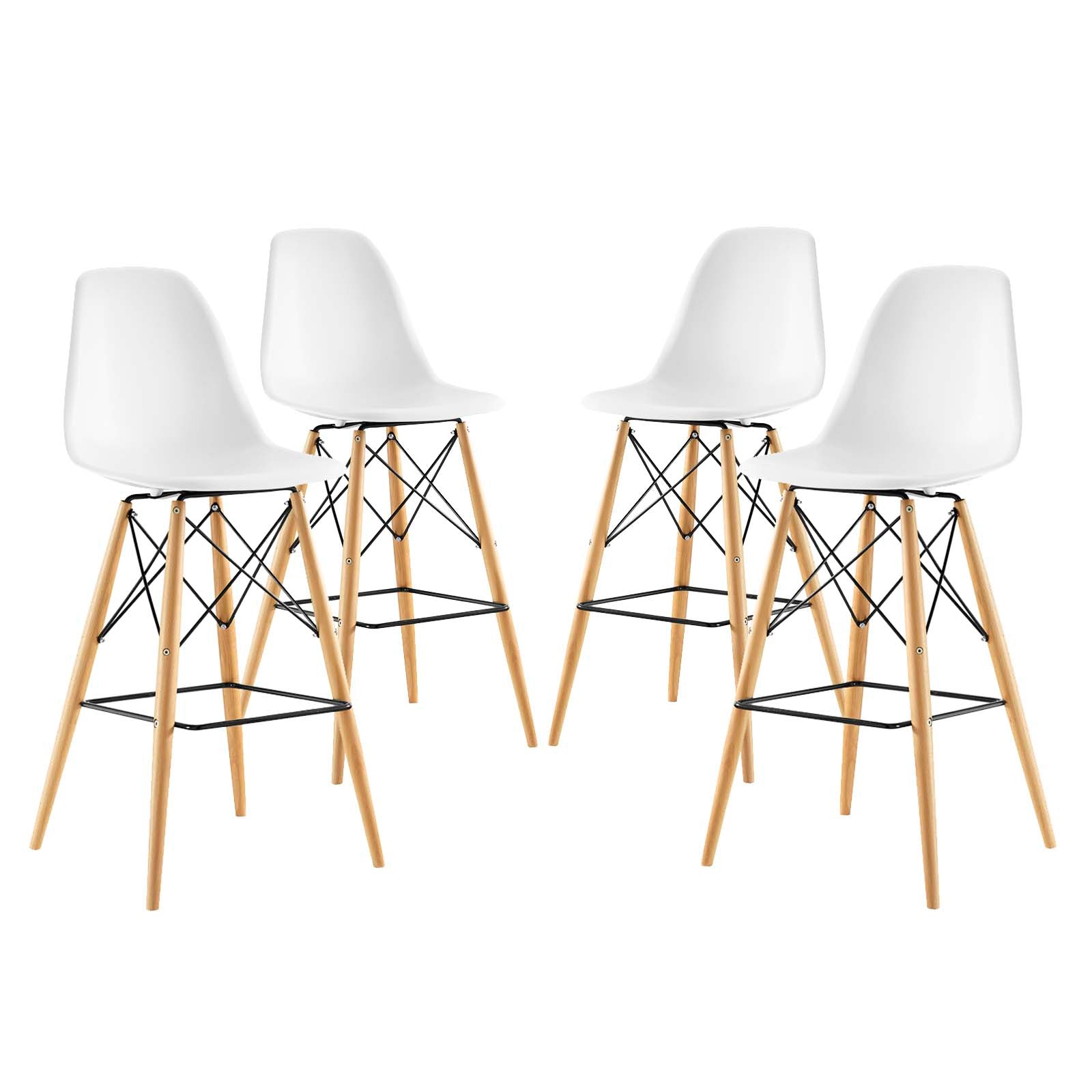 Pyramid Dining Side Bar Stool Set of 4