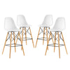 Pyramid Dining Side Bar Stool Set of 4