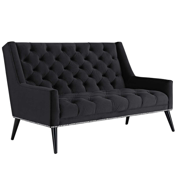 Peruse Performance Velvet Loveseat