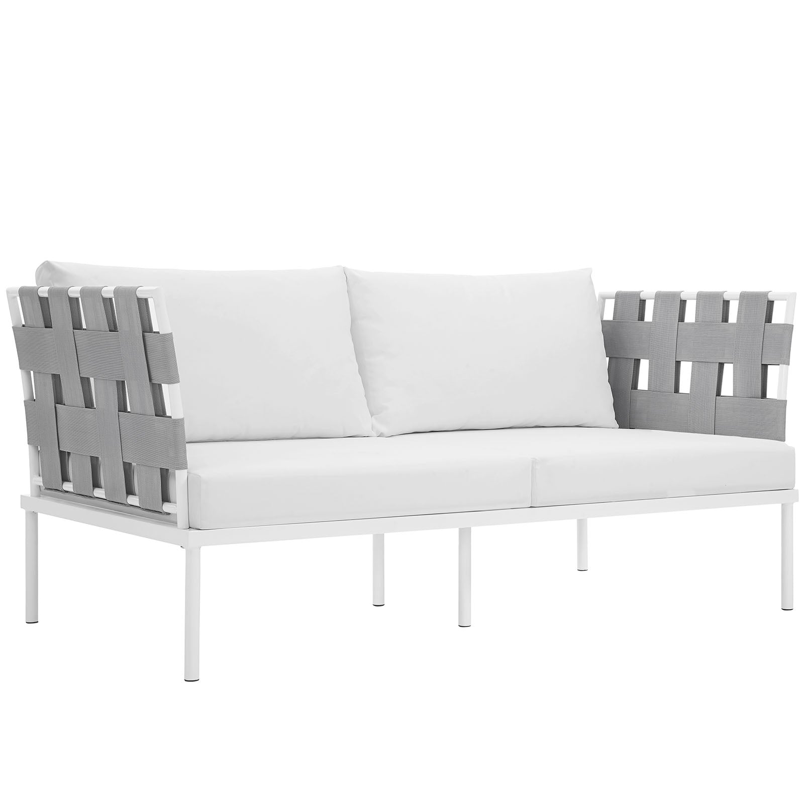 Harmony Outdoor Patio Aluminum Loveseat