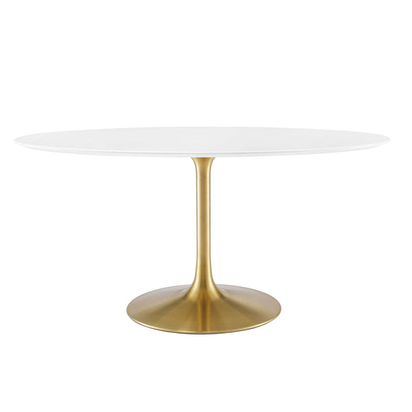 Lippa 60" Oval Wood Dining Table