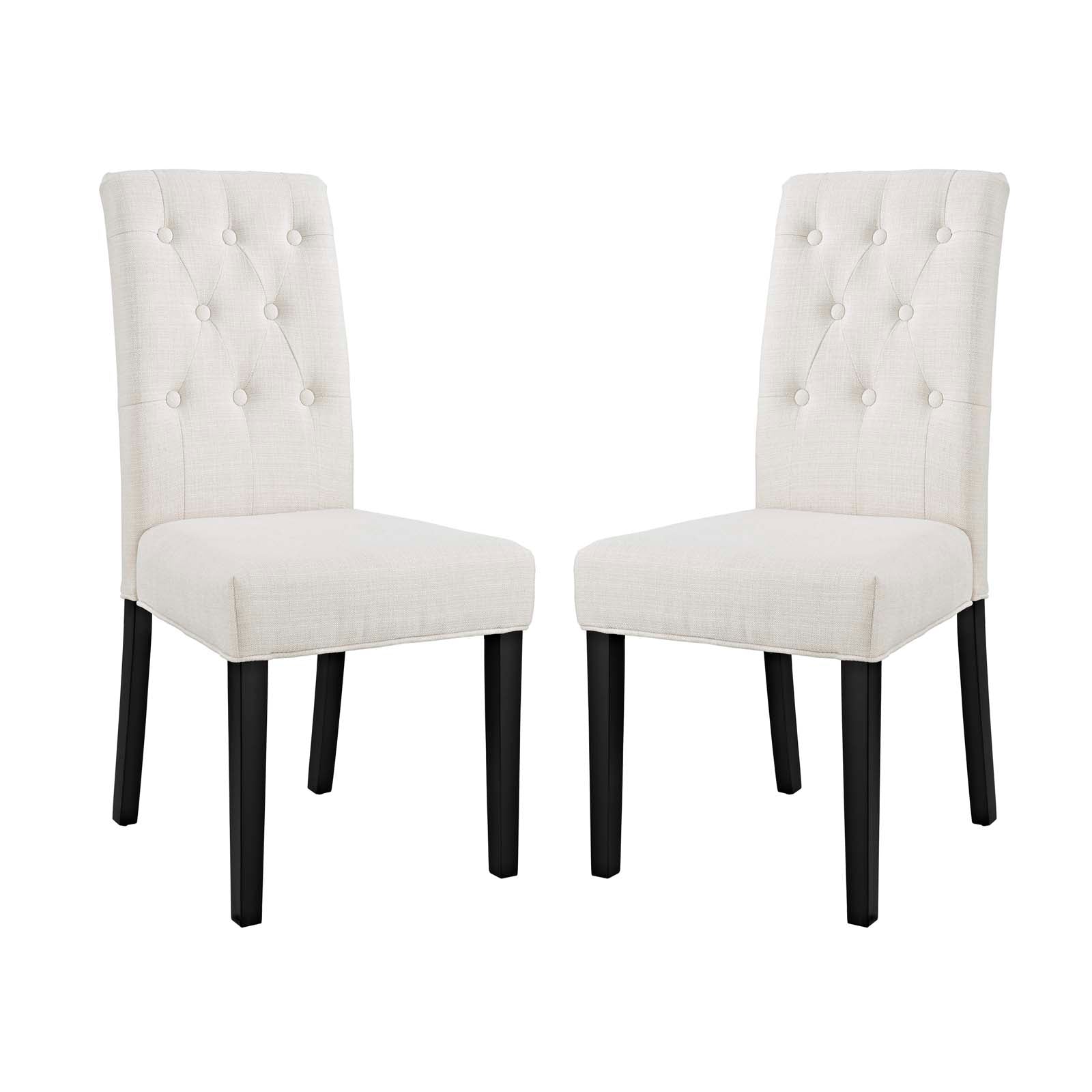 Confer Dining Side Chair Fabric Set of 2