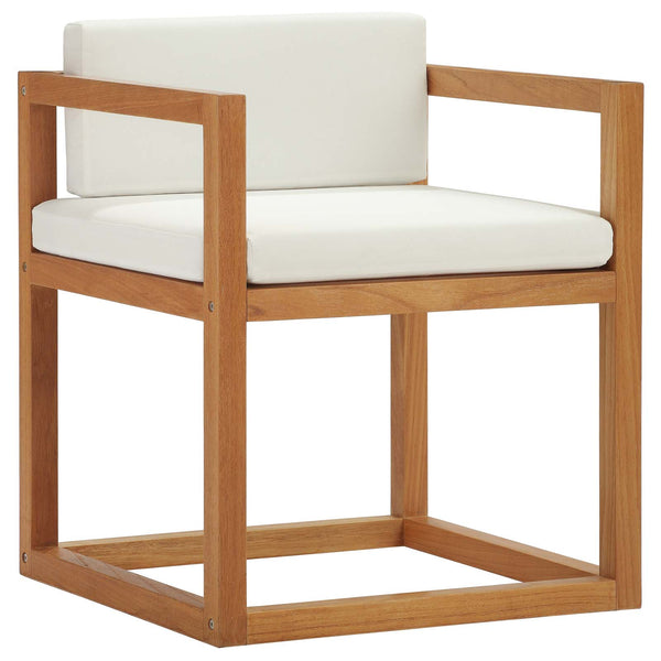 Newbury Accent Outdoor Patio Premium Grade A Teak Wood Armchair