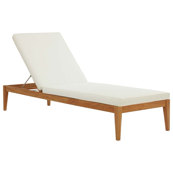 Northlake Outdoor Patio Premium Grade A Teak Wood Chaise Lounge