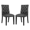 Duchess Dining Chair Vinyl Set of 2