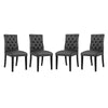 Duchess Dining Chair Vinyl Set of 4