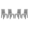 Duchess Dining Chair Fabric Set of 4