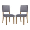 Oblige Dining Chair Wood Set of 2