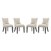 Marquis Dining Chair Fabric Set of 4