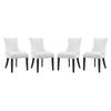 Marquis Dining Chair Faux Leather Set of 4