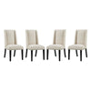 Baron Dining Chair Fabric Set of 4