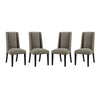 Baron Dining Chair Fabric Set of 4