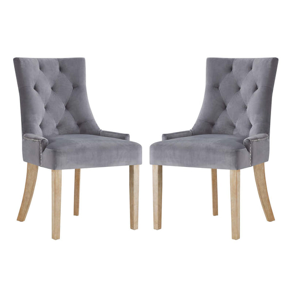 Pose Dining Chair Performance Velvet Set of 2