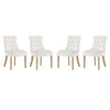 Pose Dining Chair Performance Velvet Set of 4