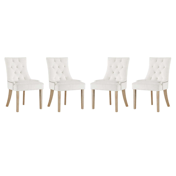 Pose Dining Chair Performance Velvet Set of 4