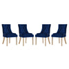 Pose Dining Chair Performance Velvet Set of 4