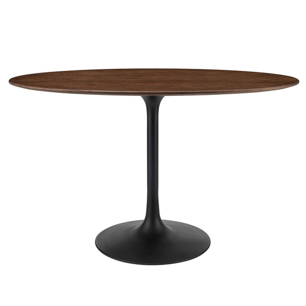 Lippa 48" Oval Wood Grain Dining Table