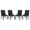 Baronet Dining Chair Vinyl Set of 4