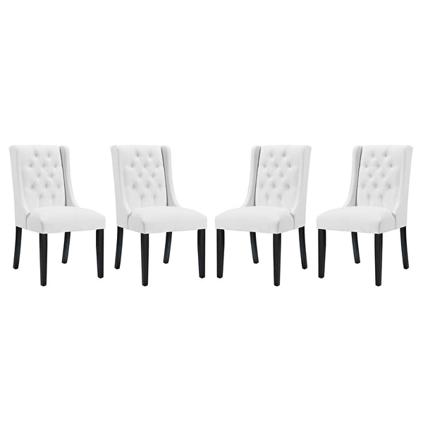 Baronet Dining Chair Vinyl Set of 4