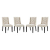 Baronet Dining Chair Fabric Set of 4