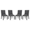 Baronet Dining Chair Fabric Set of 4