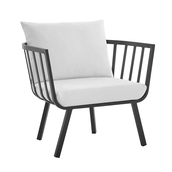 Riverside Outdoor Patio Aluminum Armchair