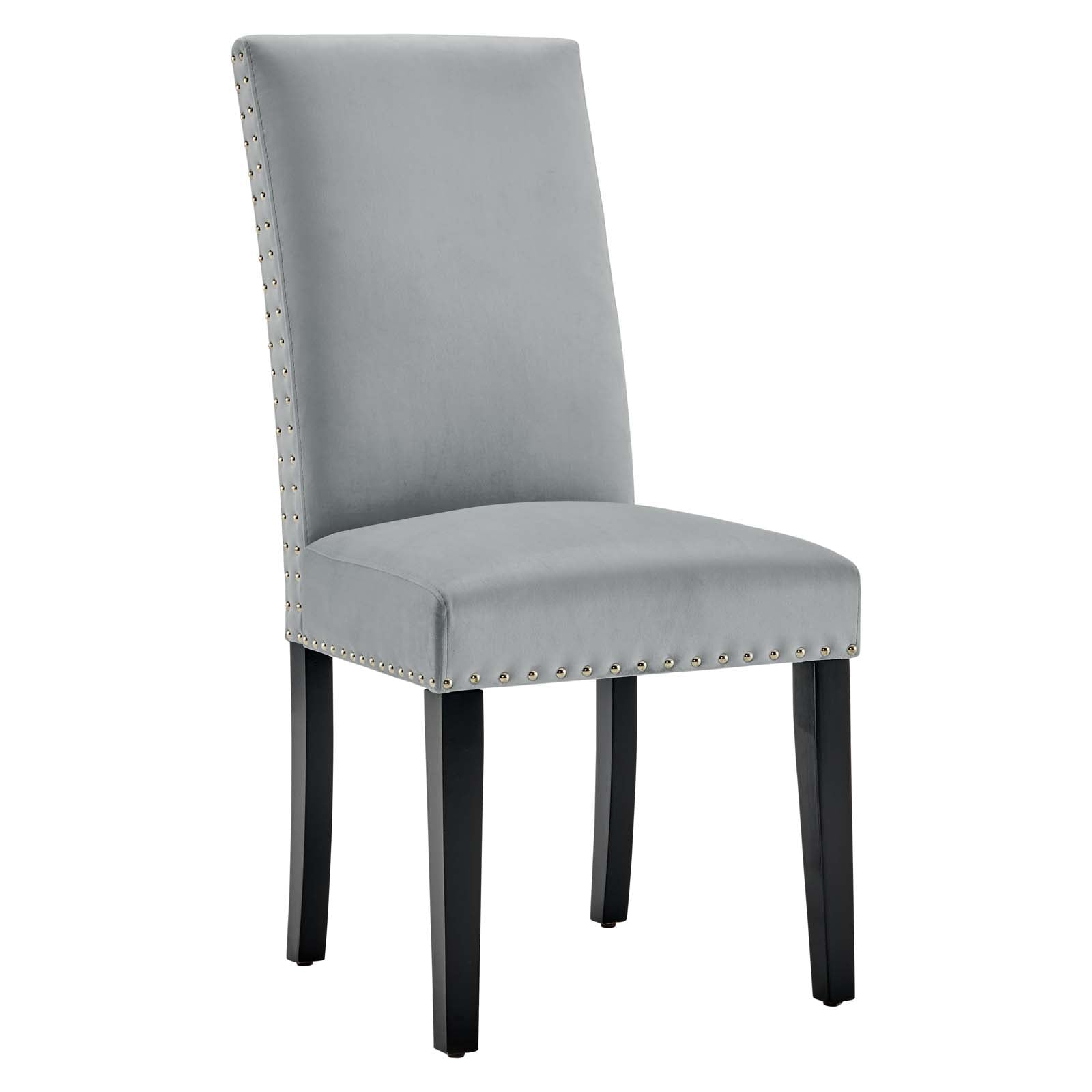 Parcel Performance Velvet Dining Side Chairs - Set of 2