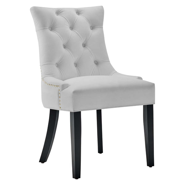 Regent Tufted Performance Velvet Dining Side Chairs - Set of 2