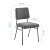 Craft Upholstered Fabric Dining Side Chair