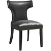 Curve Dining Chair Vinyl Set of 2