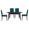 Prosper 5 Piece Upholstered Fabric Dining Set