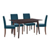 Prosper 5 Piece Upholstered Fabric Dining Set