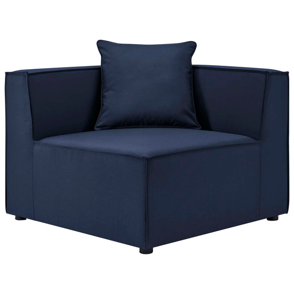 Saybrook Outdoor Patio Upholstered 2-Piece Sectional Sofa Loveseat