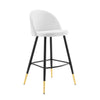 Cordial Performance Velvet Bar Stools - Set of 2