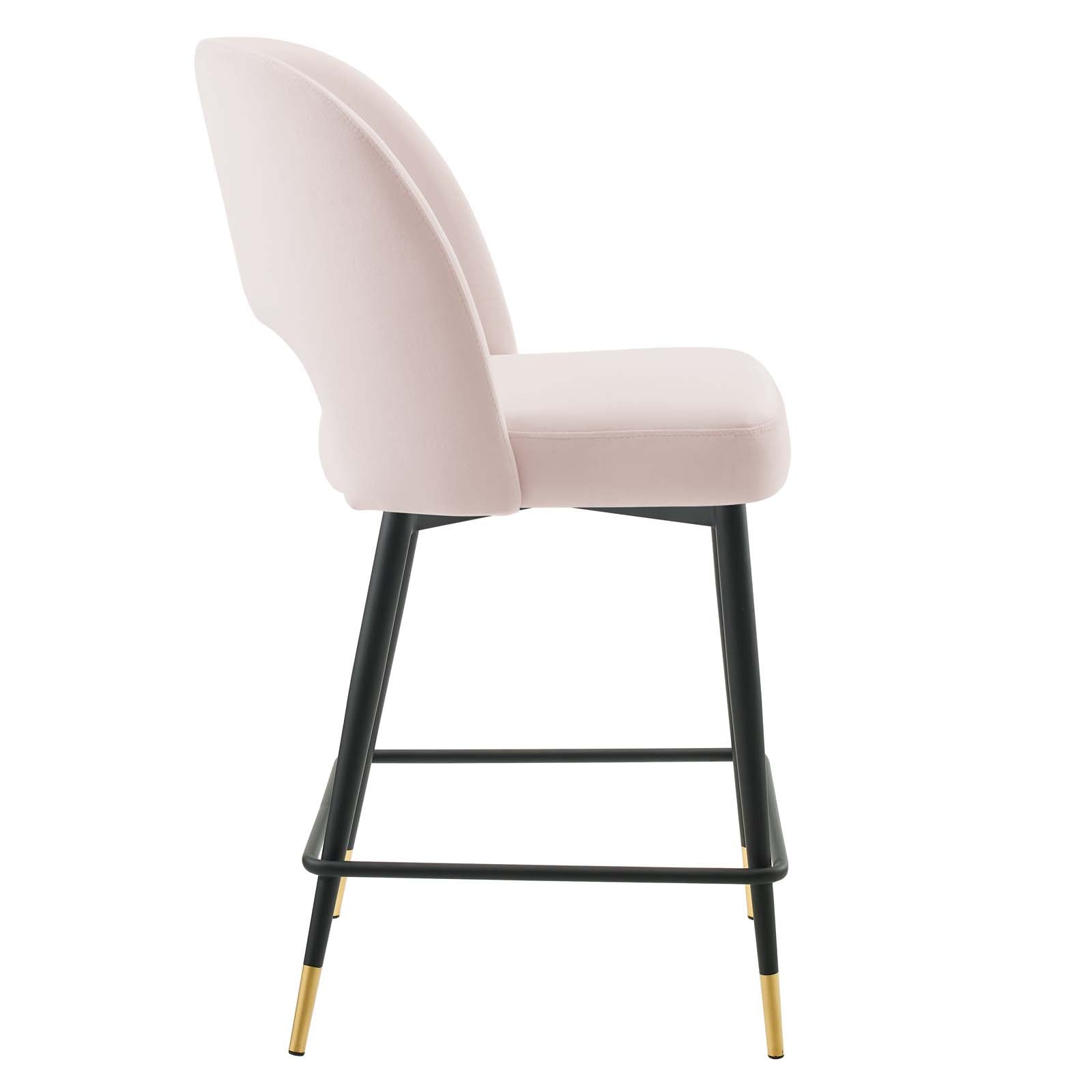 Rouse Performance Velvet Counter Stool