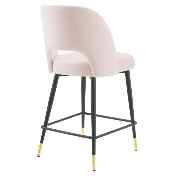 Rouse Performance Velvet Counter Stool