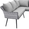 Endeavor Outdoor Patio Wicker Rattan Sectional Sofa