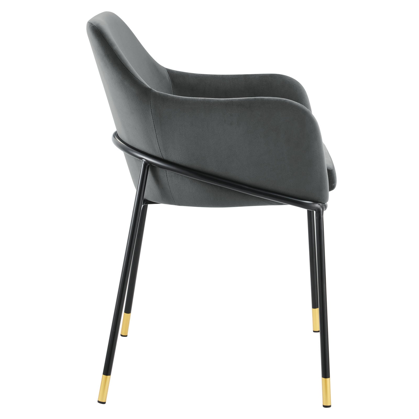 Jovi Performance Velvet Dining Armchair