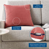 Accentuate 18" Performance Velvet Throw Pillow