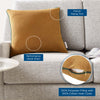 Accentuate 18" Performance Velvet Throw Pillow