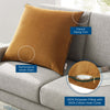 Accentuate 24" Performance Velvet Throw Pillow