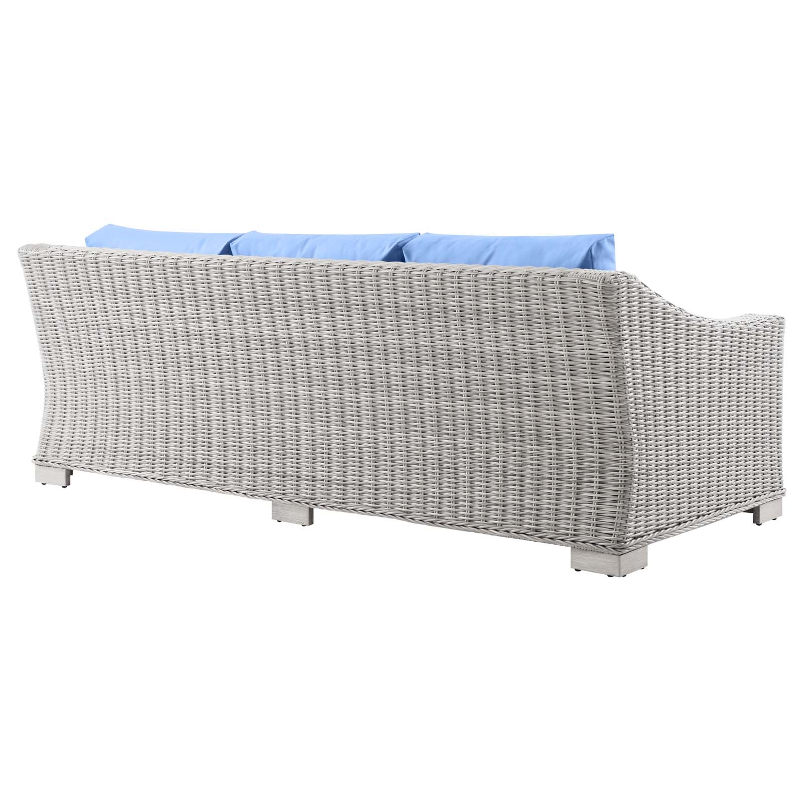 Conway Outdoor Patio Wicker Rattan Sofa