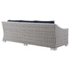 Conway Outdoor Patio Wicker Rattan Sofa