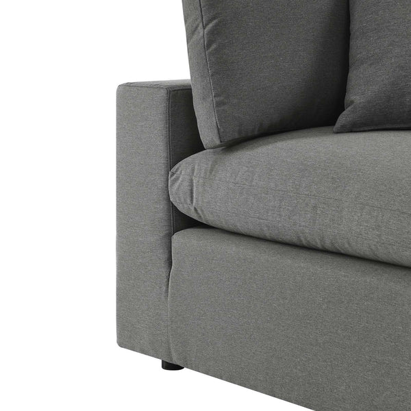 Commix Overstuffed Outdoor Patio Corner Chair