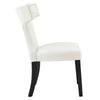 Curve Performance Velvet Dining Chairs - Set of 2