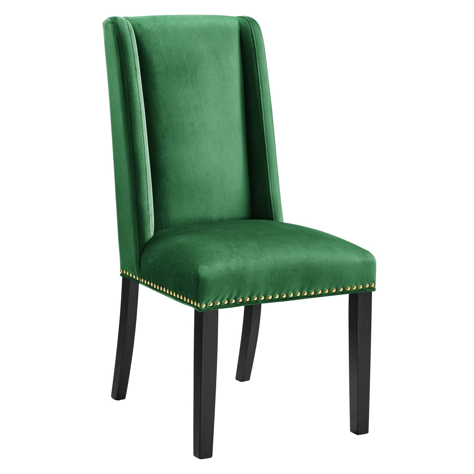 Baron Performance Velvet Dining Chairs - Set of 2