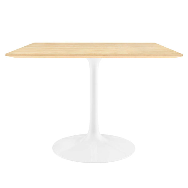 Lippa 40" Square Wood Grain Dining Table