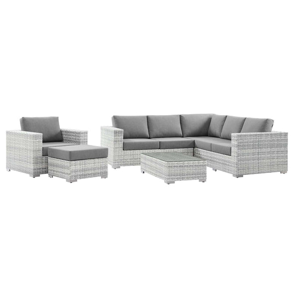 Convene 6-Piece Outdoor Patio Sectional Set